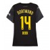 Borussia Dortmund Maximilian Beier #14 Dámské Venkovní Dres 2024-25 Krátkým Rukávem
